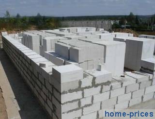 стены из газобетона